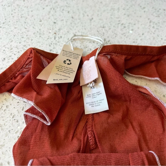 We Are HAH Bronze Fly Girl Mesh Panty, Women’s Size Extra Large - Picture 5 of 7